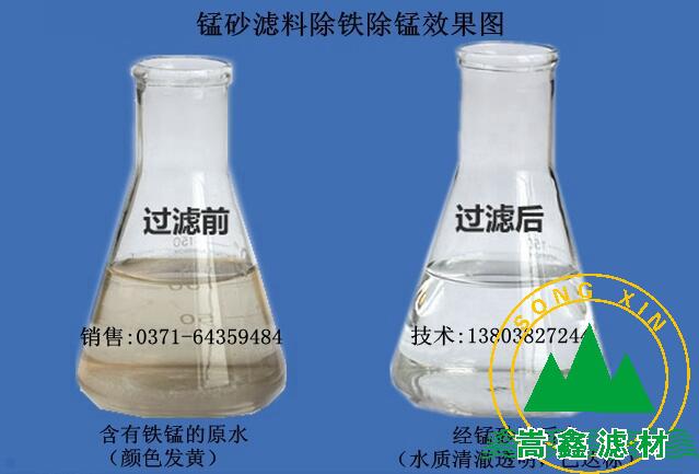 錳砂過(guò)濾器除鐵錳效果 